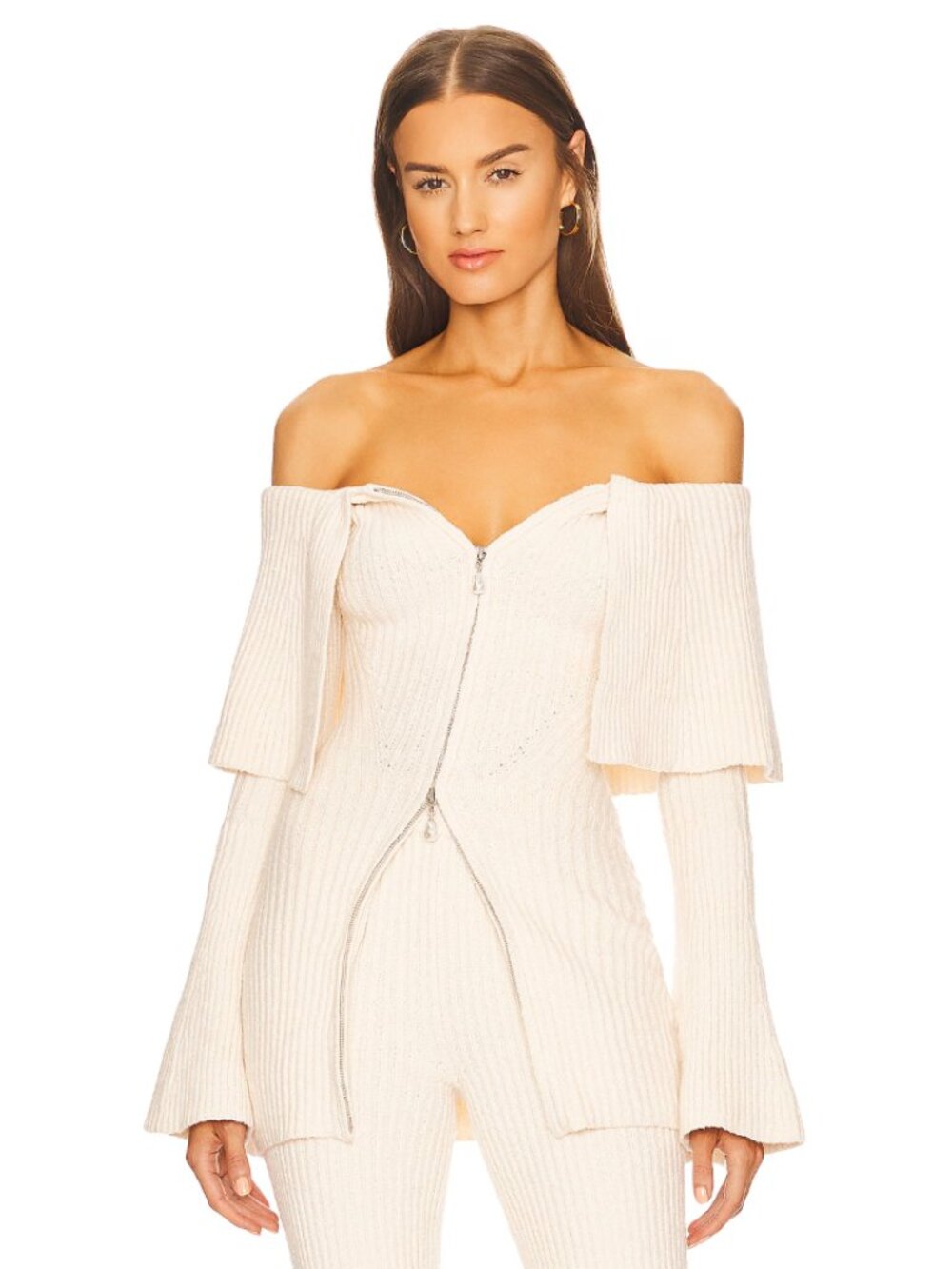 House of Harlow 1960 x Revolve Akari Off Shoulder Sweater
